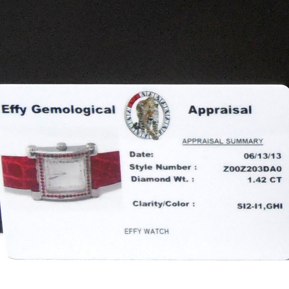 Amethyst Diamond 1.73 Tcw Unisex Luxury Watch main image 4